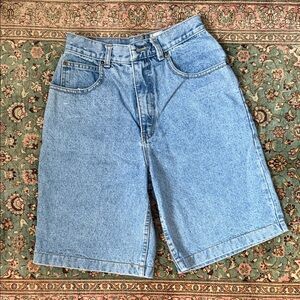 Lawman High Waisted Denim Shorts